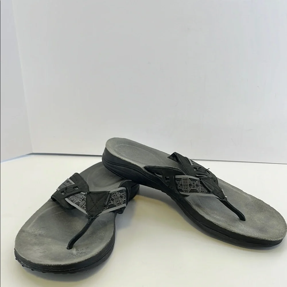 Merrell Rosarita Black & Gray Flip Flop Sandals - Men’s Size 13